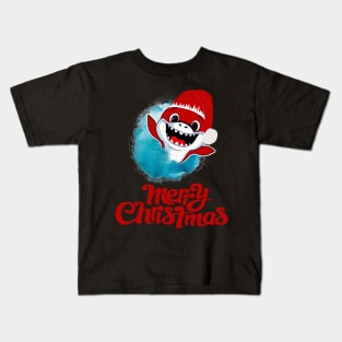 baby shark christmas Kids T-Shirt